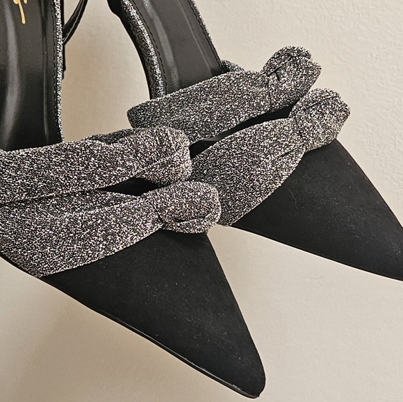 NWT Lulu's Santina Pointed-Toe Ankle Strap Stilettos in Women's 9 - Picture 7 of 10